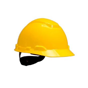 3M 4-Point Ratchet Hard Hat - Yellow